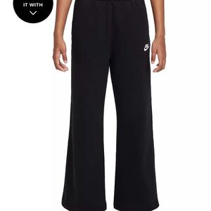 Nike Sportswear Club Fleece Wide-Leg Sweatpants NWT!  Large